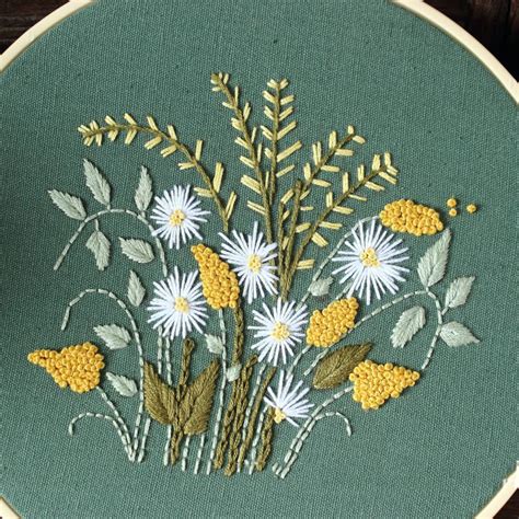 vintage embroidery kit